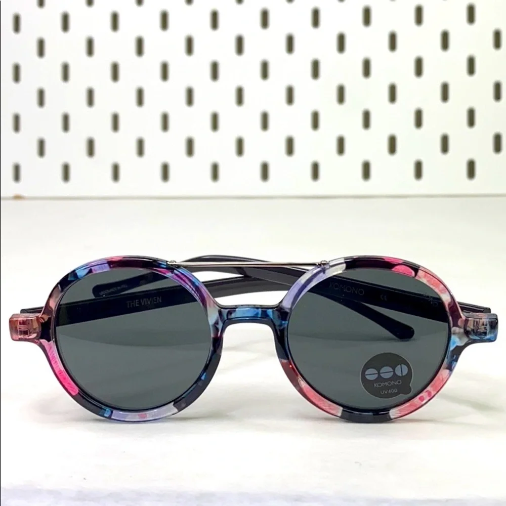 KOMONO Women’s Vivien Floral Sunglasses New